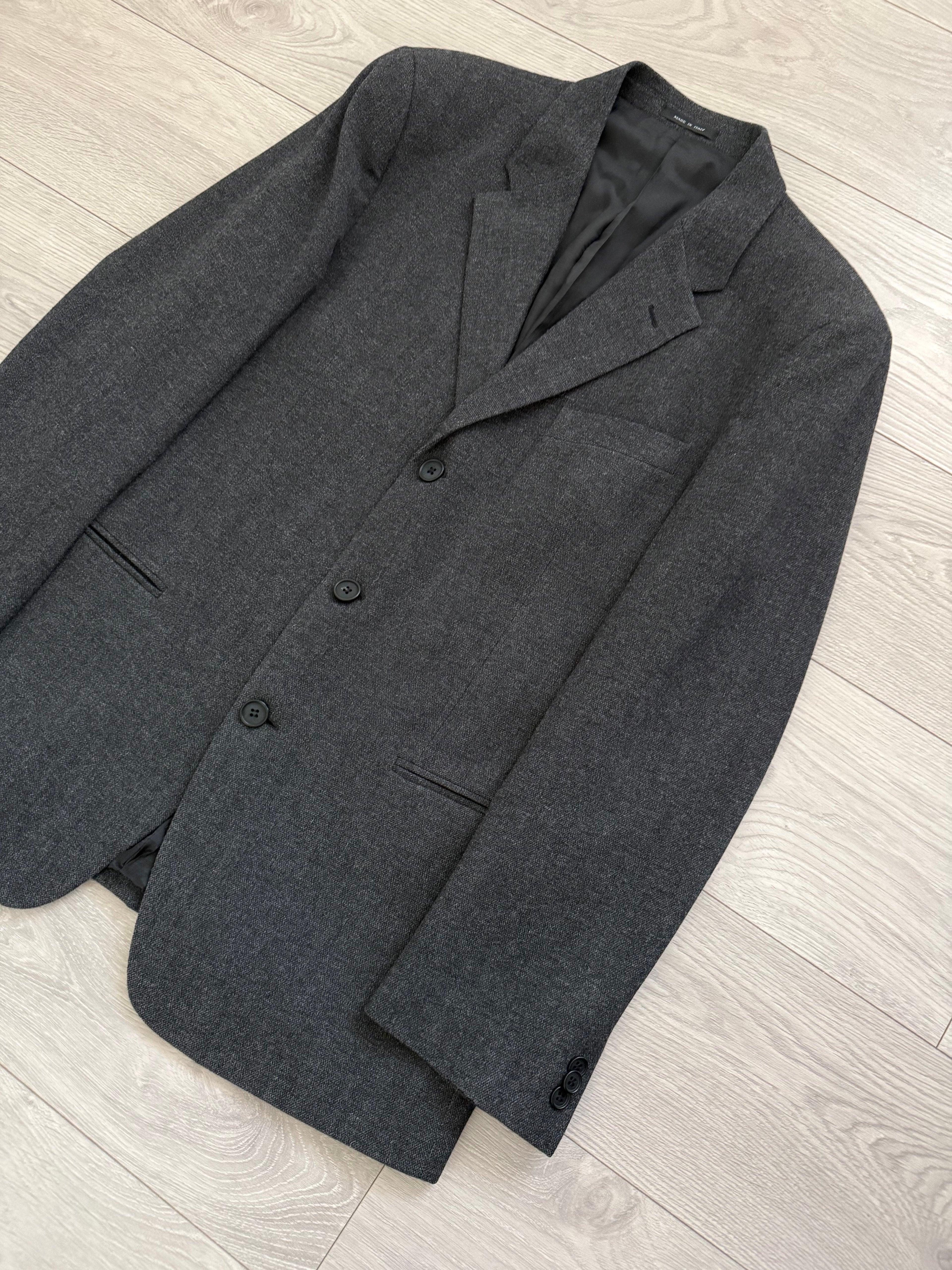 Emporio Armani 1990s 3B Grey Sports Jacket Blazer - Size XL