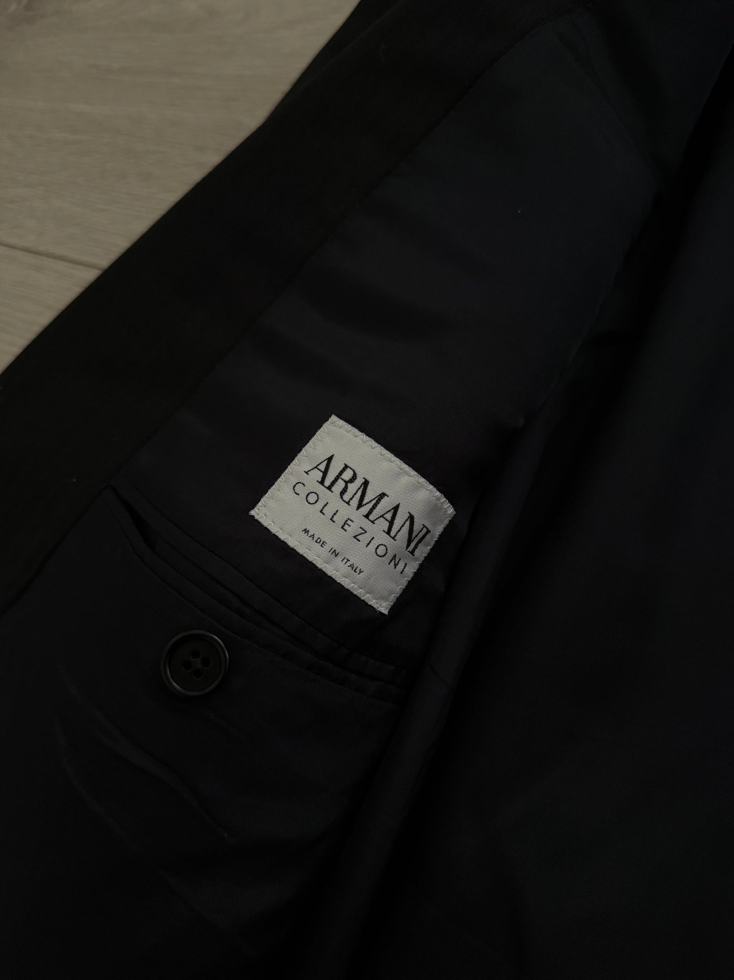 Armani 1990s 2B Pleated Wool Suit - Size XL Jacket / 40" Waist