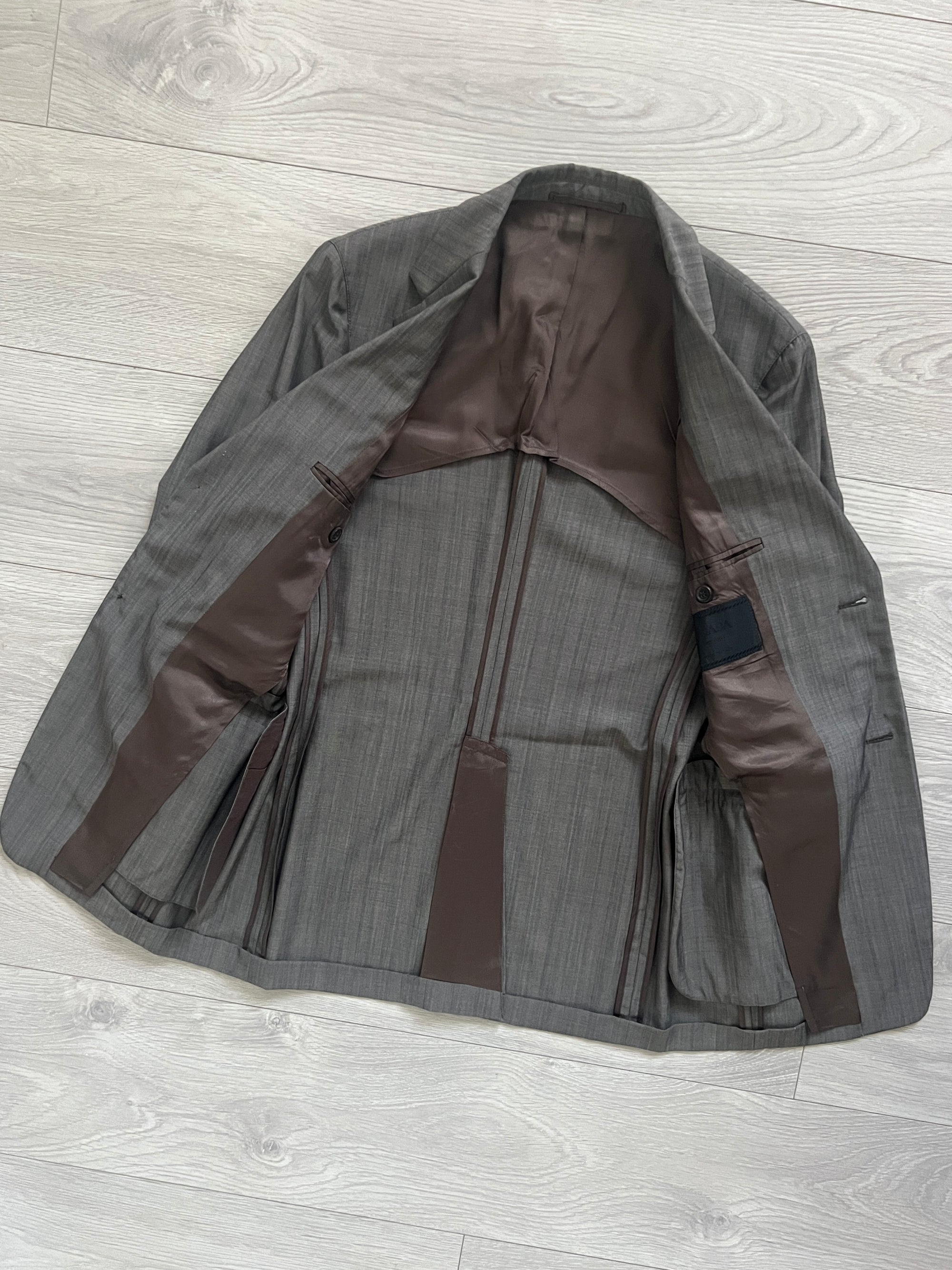 Prada Mainline SS2001 Runway Unlined Suit - Size S Jacket / 30" Waist