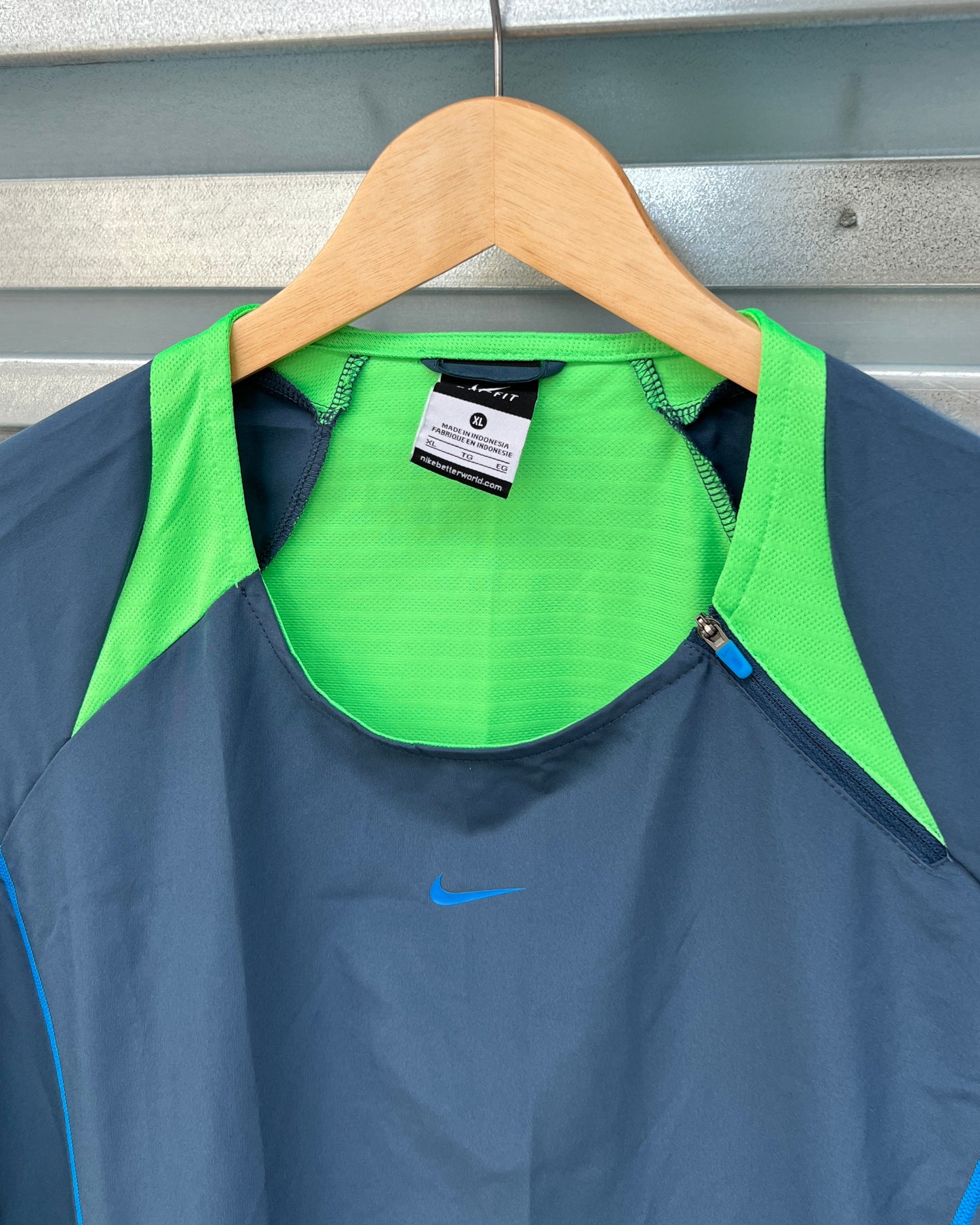 Nike Dri-Fit 2013 'Vapor System' Technical Panelled Top