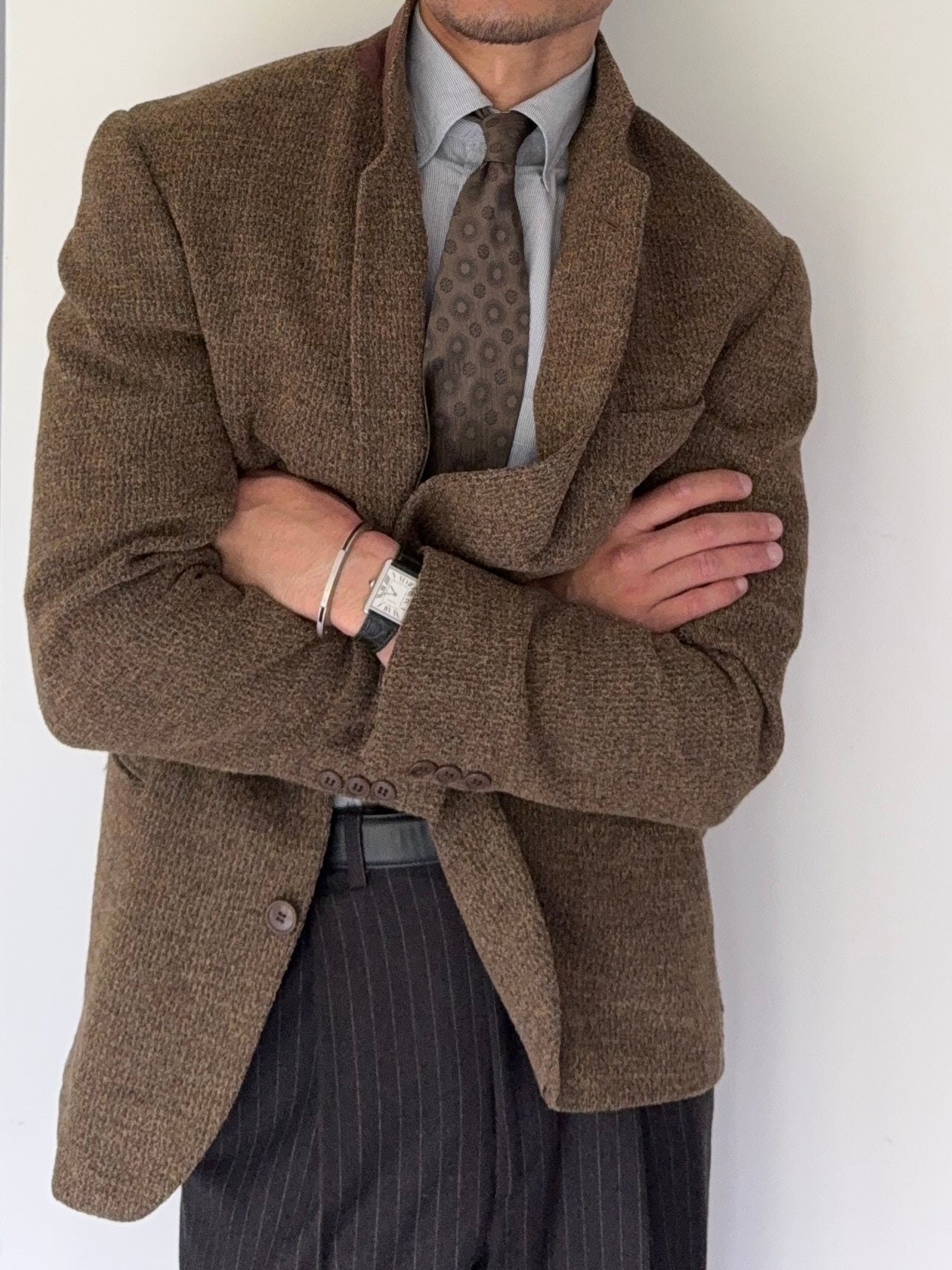 Emporio Armani 1991 Wool Blend Sports Blazer Jacket - Size M