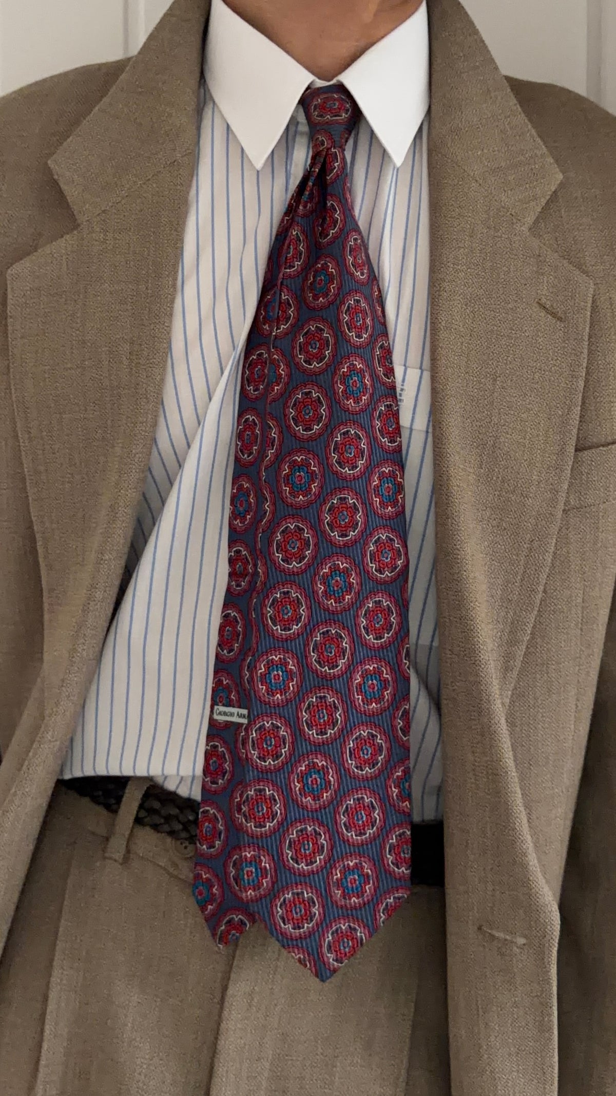Giorgio Armani 1990s Silk Tie