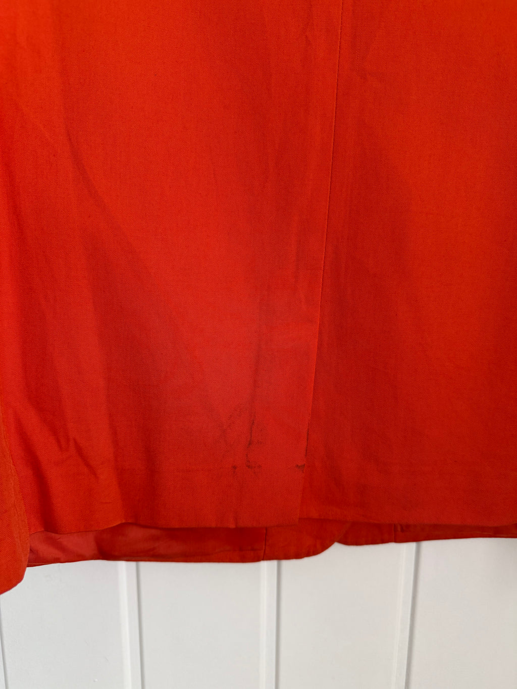 Versace 1980s 1B Orange Cotton Sport Jacket Blazer - Size L