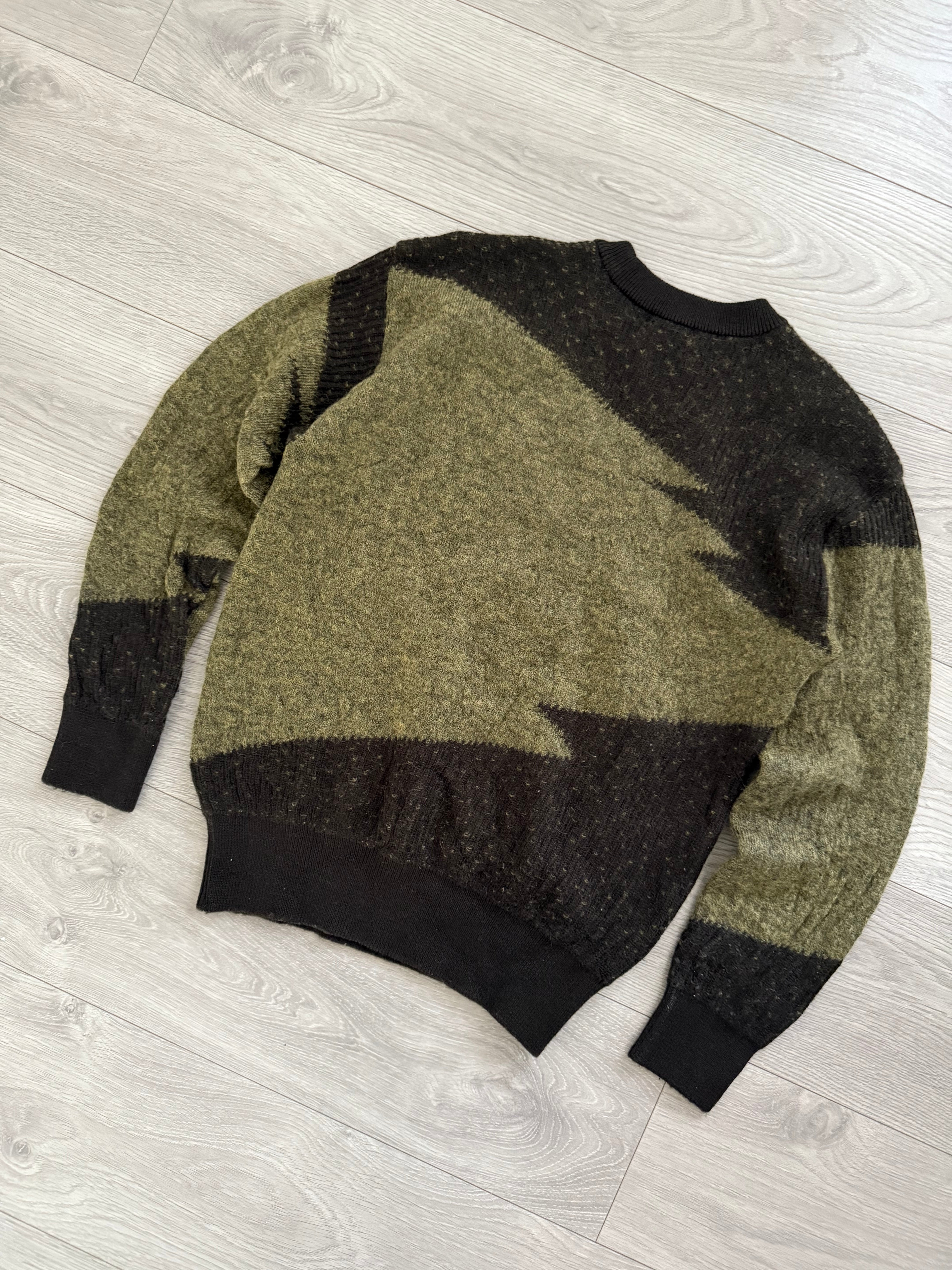 【ISSEY MIYAKE】Geometric Wool Knit Issey Miyake – NDWC0 Shop