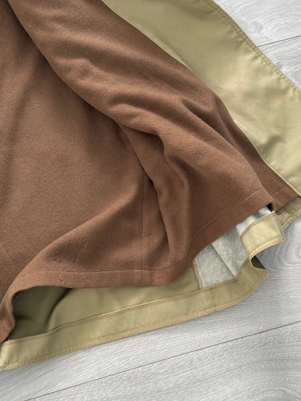 Giorgio Armani Mainline 1980s Military Trench Coat - Size L