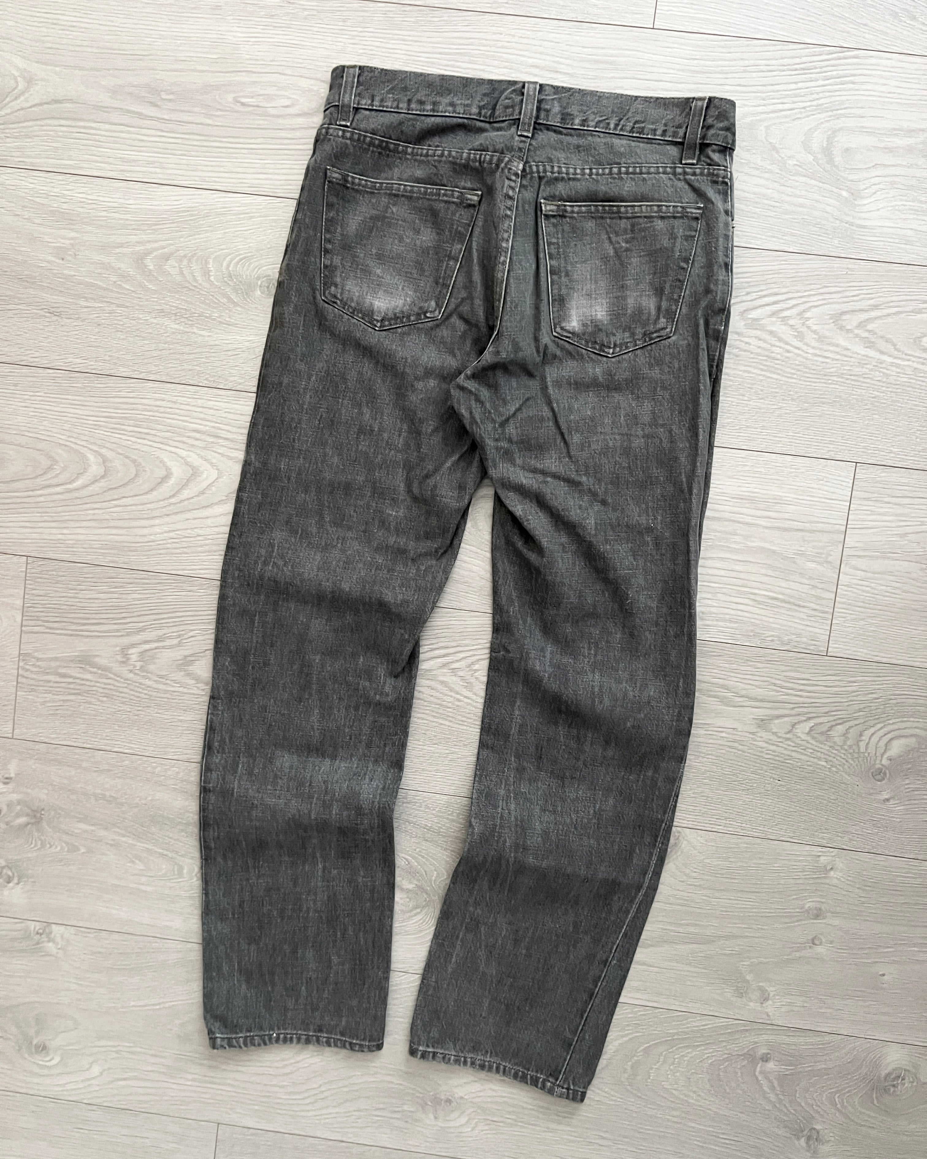 Helmut Lang 1999 Classic Cut Grey Classic 5-Pocket Denim