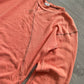 Final Home 1990s Thunder Stitch Coral Sweater - Size S