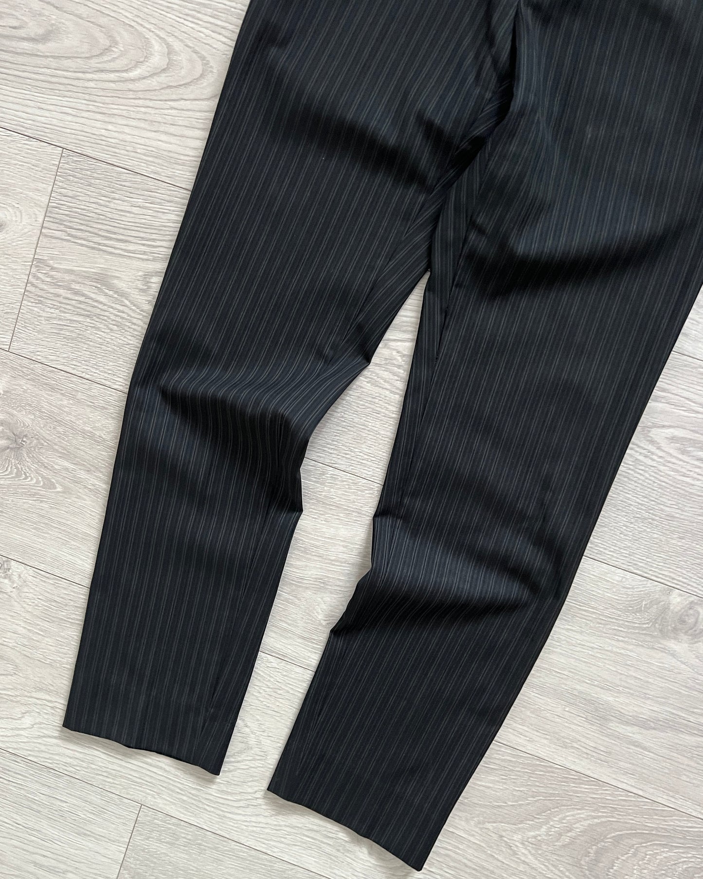 Prada SS02' Striped Tailored Trousers - Size 30