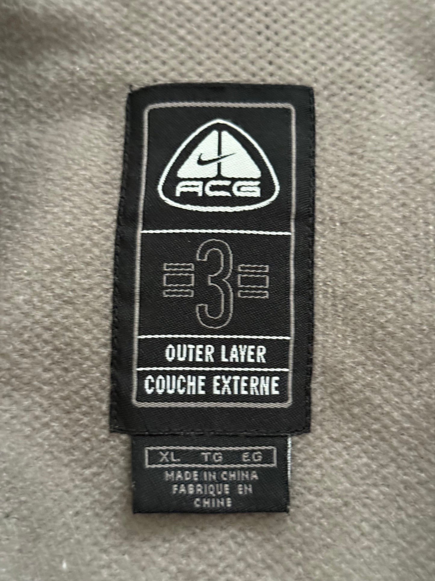 Nike ACG 00s Lungs Era Goose Down Nylon Tech Puffer Jacket - Size XL