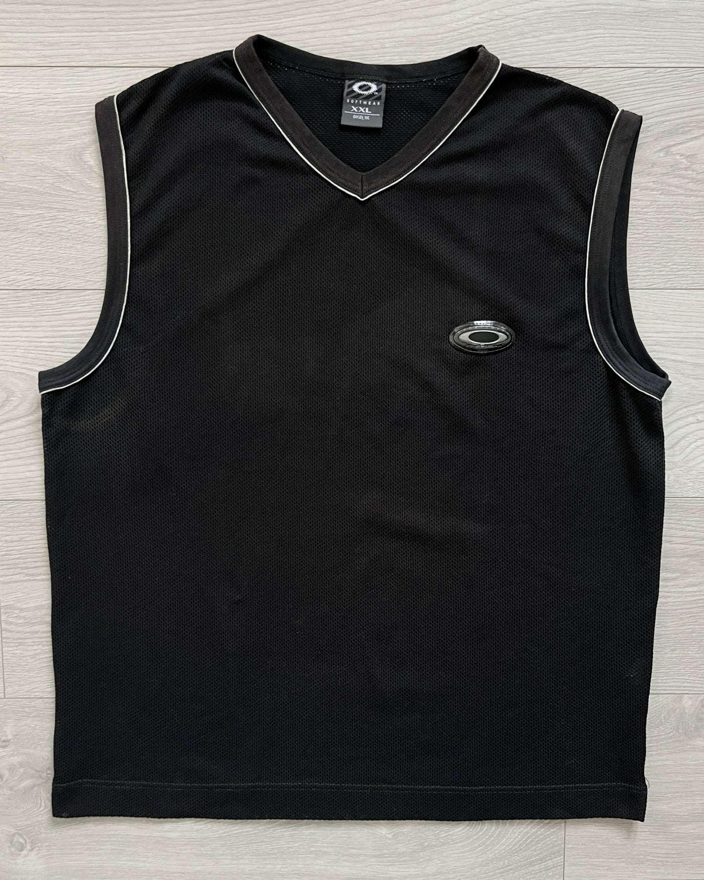 Oakley Software 00s Mesh 3D Icon Logo Vest - Size XXL