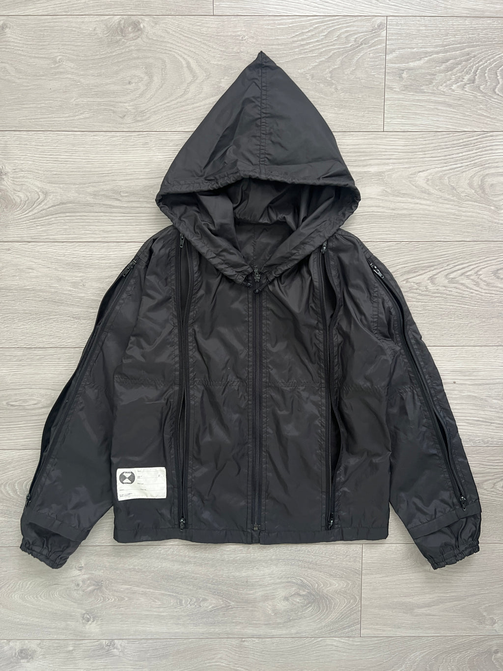 Final Home 1990s Mulit-Pocket Nylon Survival Jacket - Size S