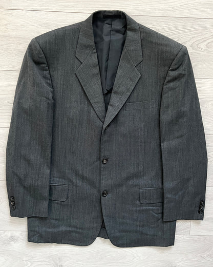 Comme Des Garcons Homme Deux 1998 Textured Pleated Suit - Size L Jacket / 32" Waist