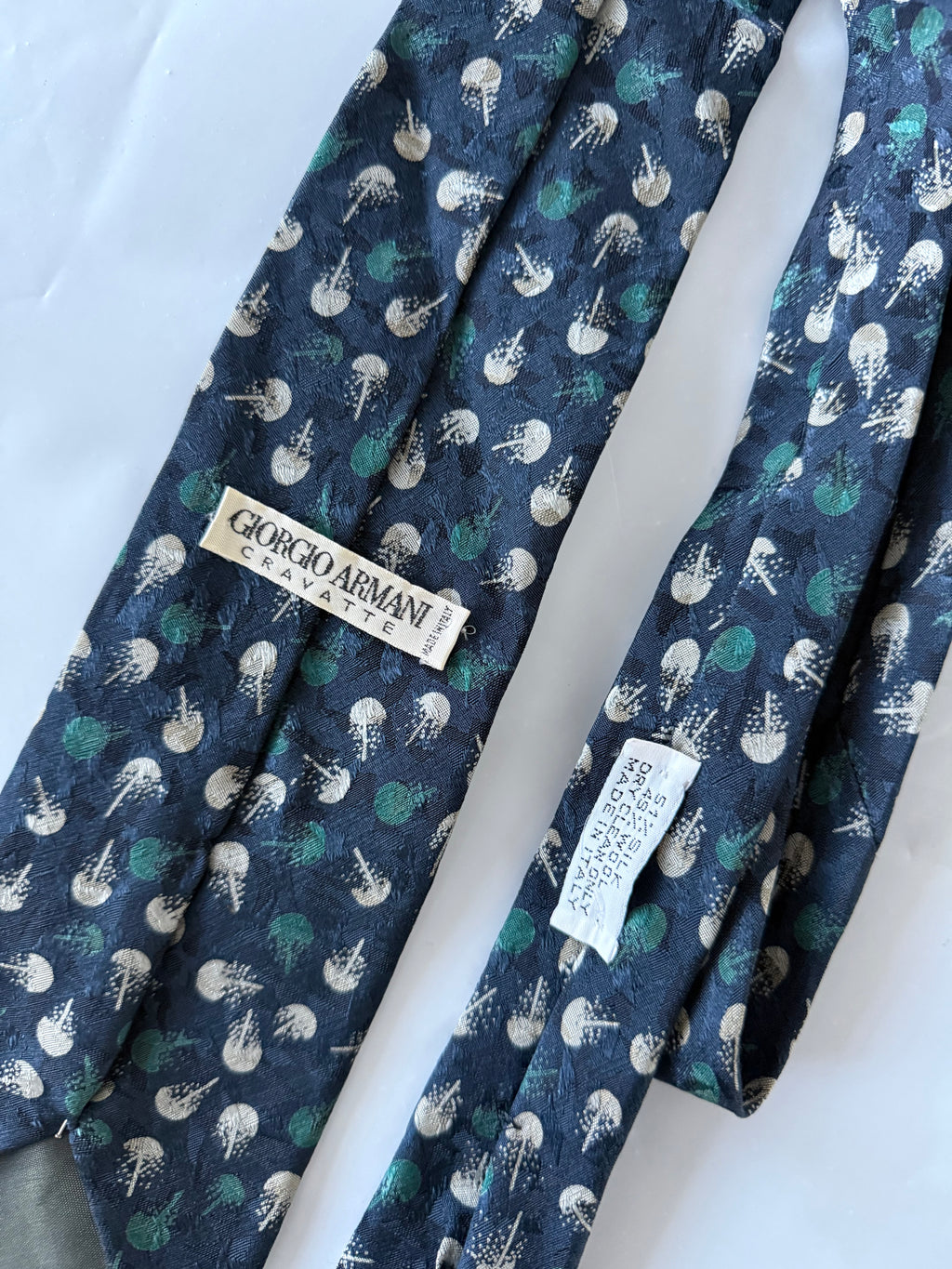 Giorgio Armani 1990s Silk Tie