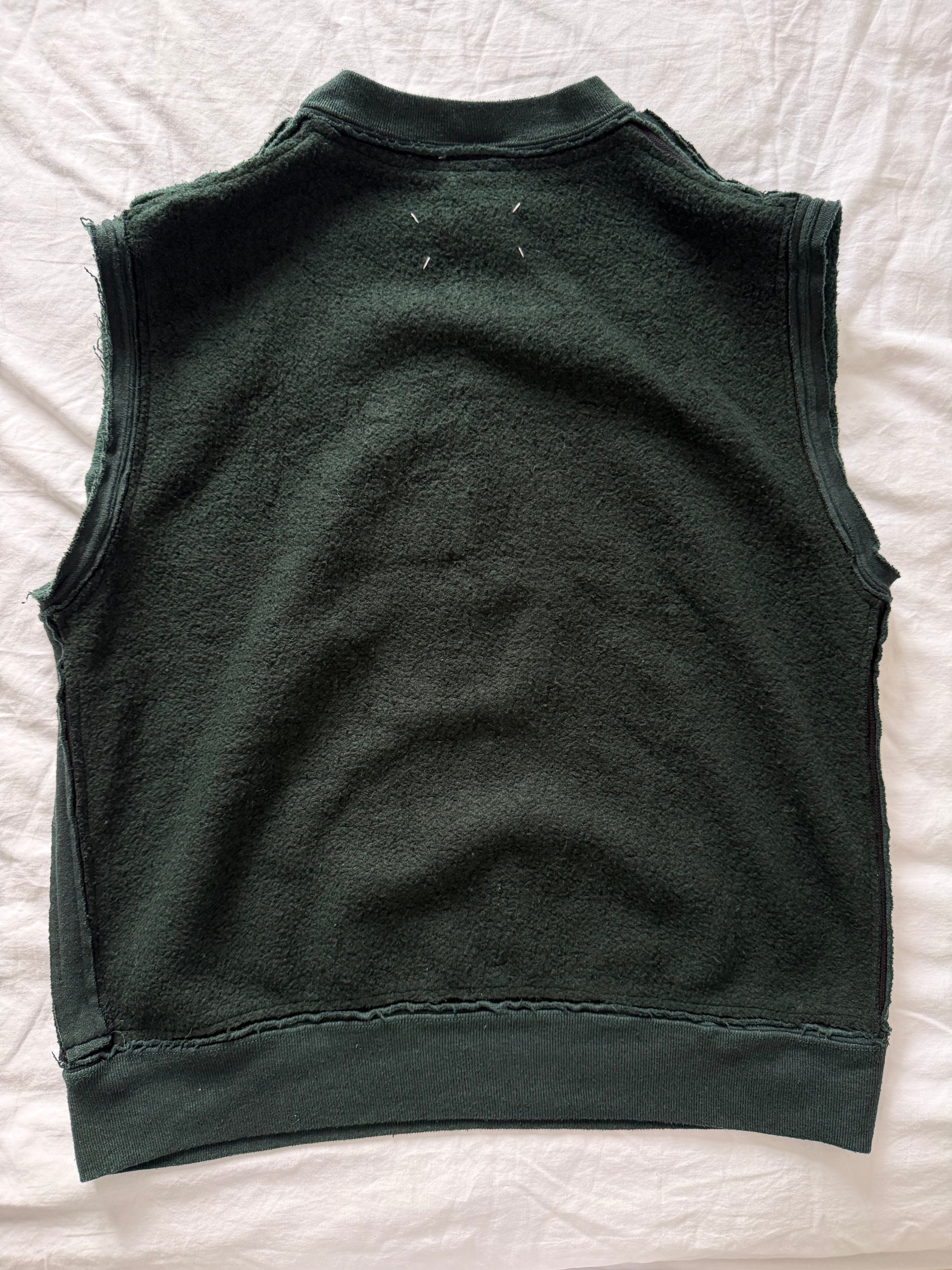 Maison Martin Margiela SS2005 Artisanal Line (0)(10) Reconstructed Patch Vest - Size S