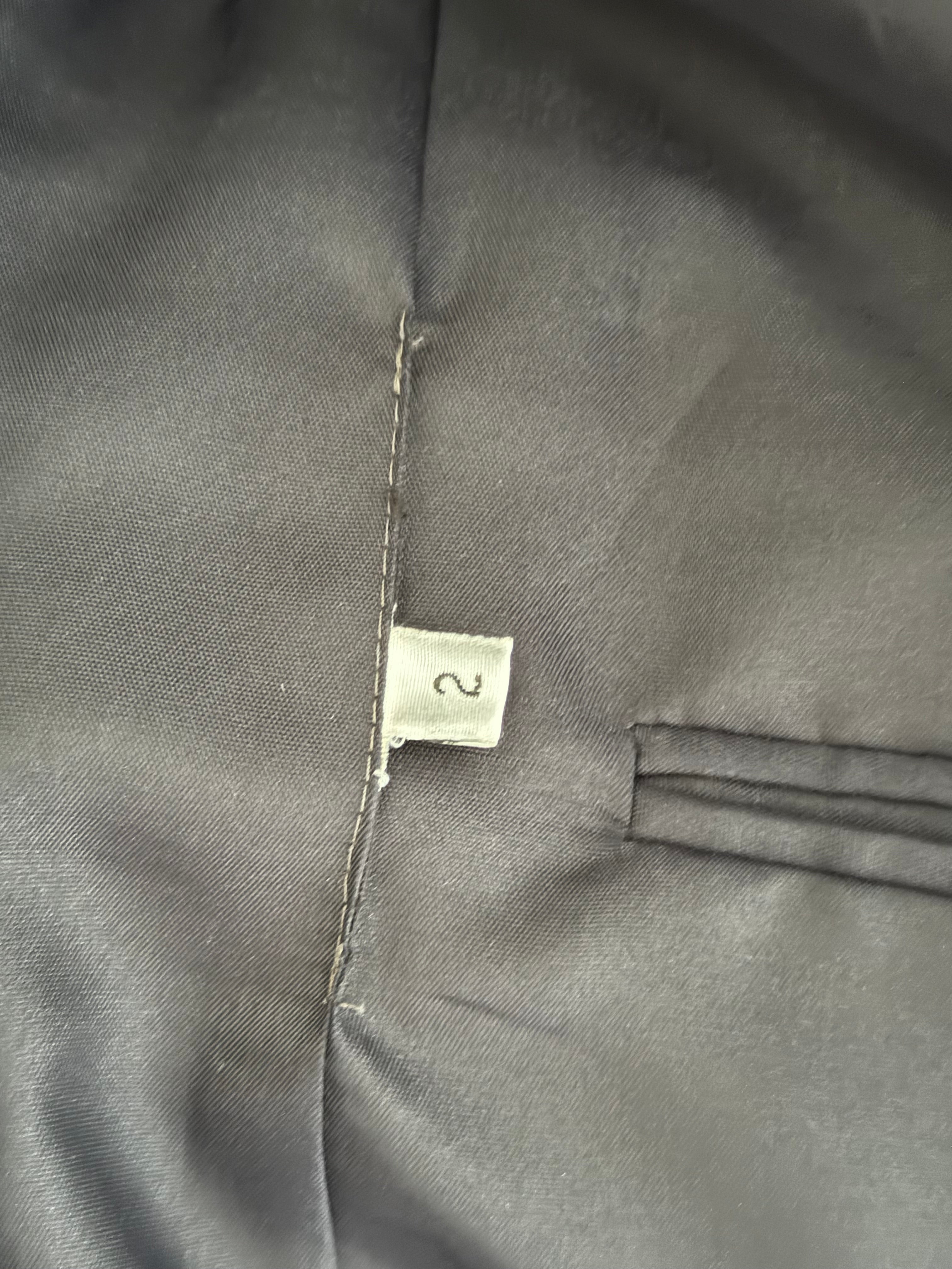 Maison Martin Margiela AW2004 Artisanal Line (0)(10) Reconstructed Patchwork Blazer Jacket - Size M