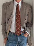 Uno Gaude 1990s Silk Tie Made in Italy