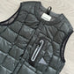 And Wander Pertex Quantum Square Stitch Snap Puffer Vest - Size S