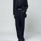Giorgio Armani 1990s Peaked Lapel Striped Relaxed Suit - Size L Jacket / 34" Waist