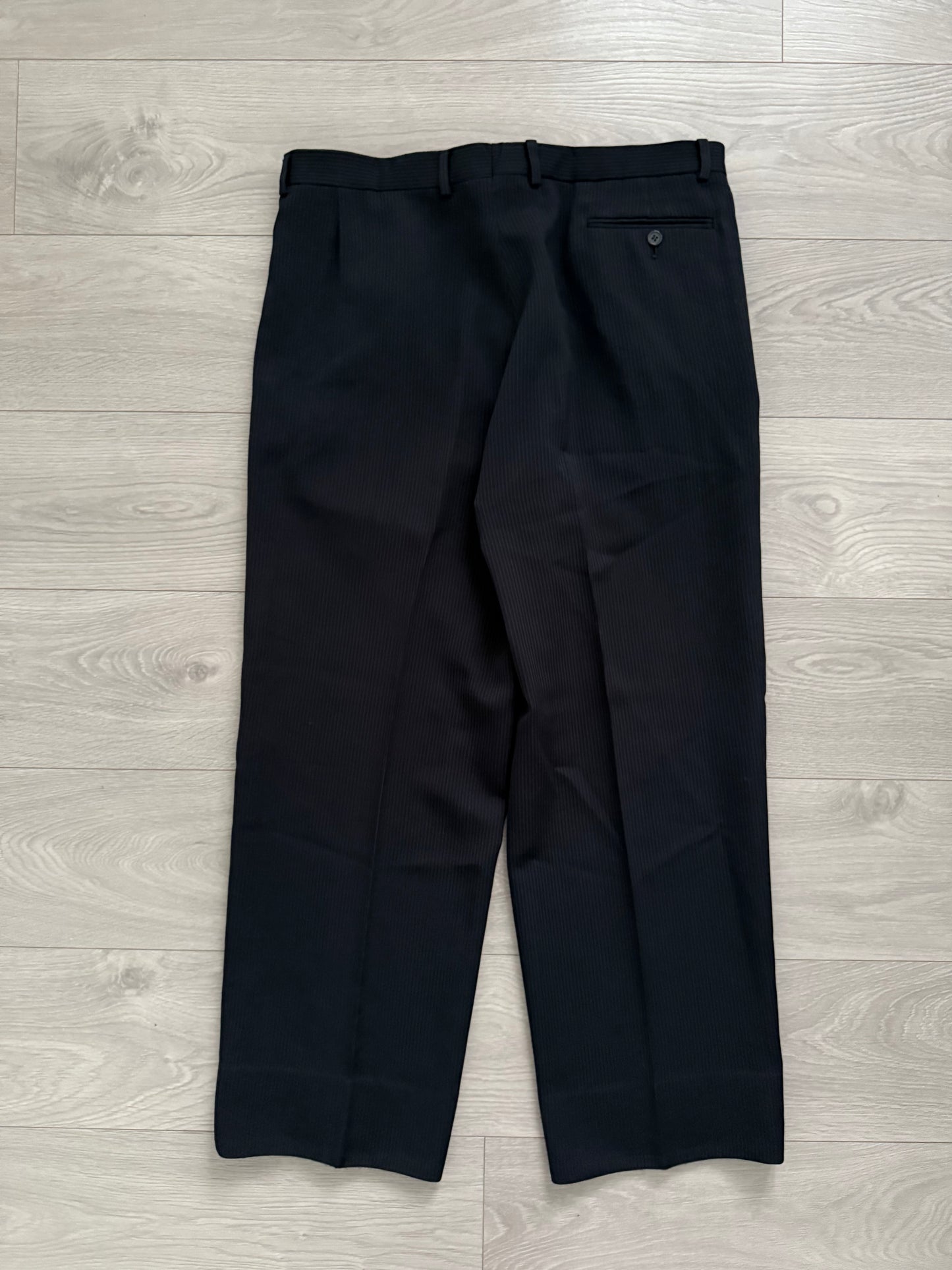 Giorgio Armani 1990s Double-Breasted Wool Suit - Size XL Jacket / 38" Waist