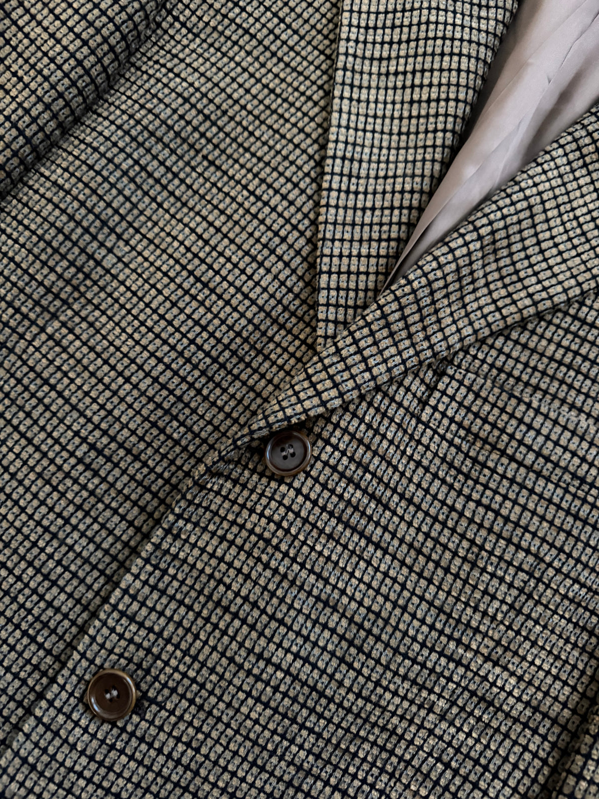 Hugo Boss 1980s 3B Textured Acrylic Wool Sport Jacket Blazer - Size M