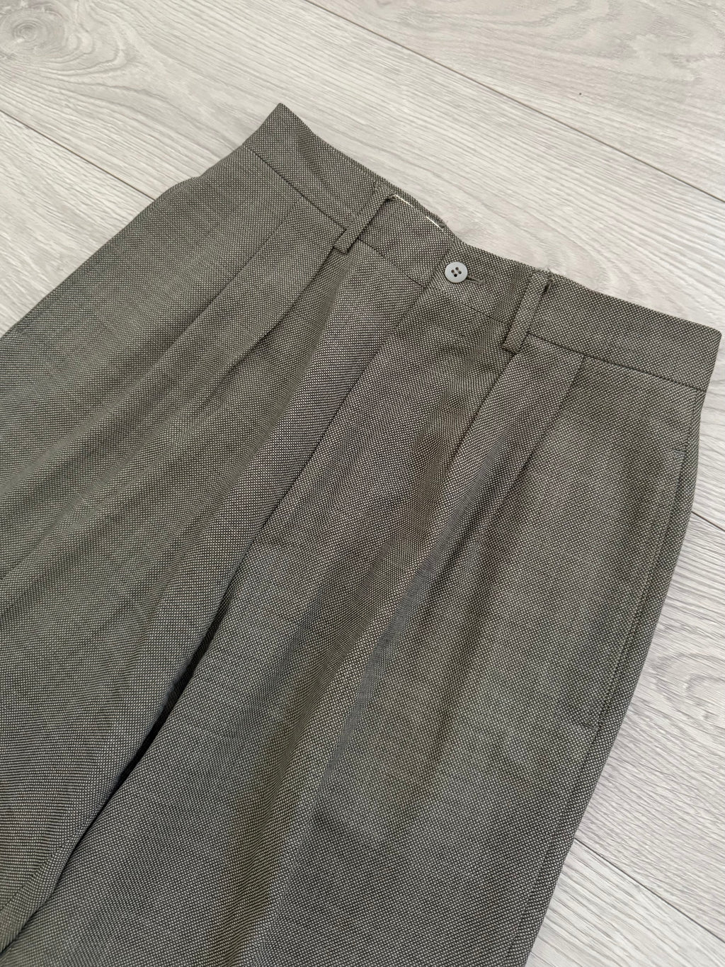 Giorgio Armani 1990s Double-Breasted Pleated Relaxed Suit - Size S Jacket / 28" Waist