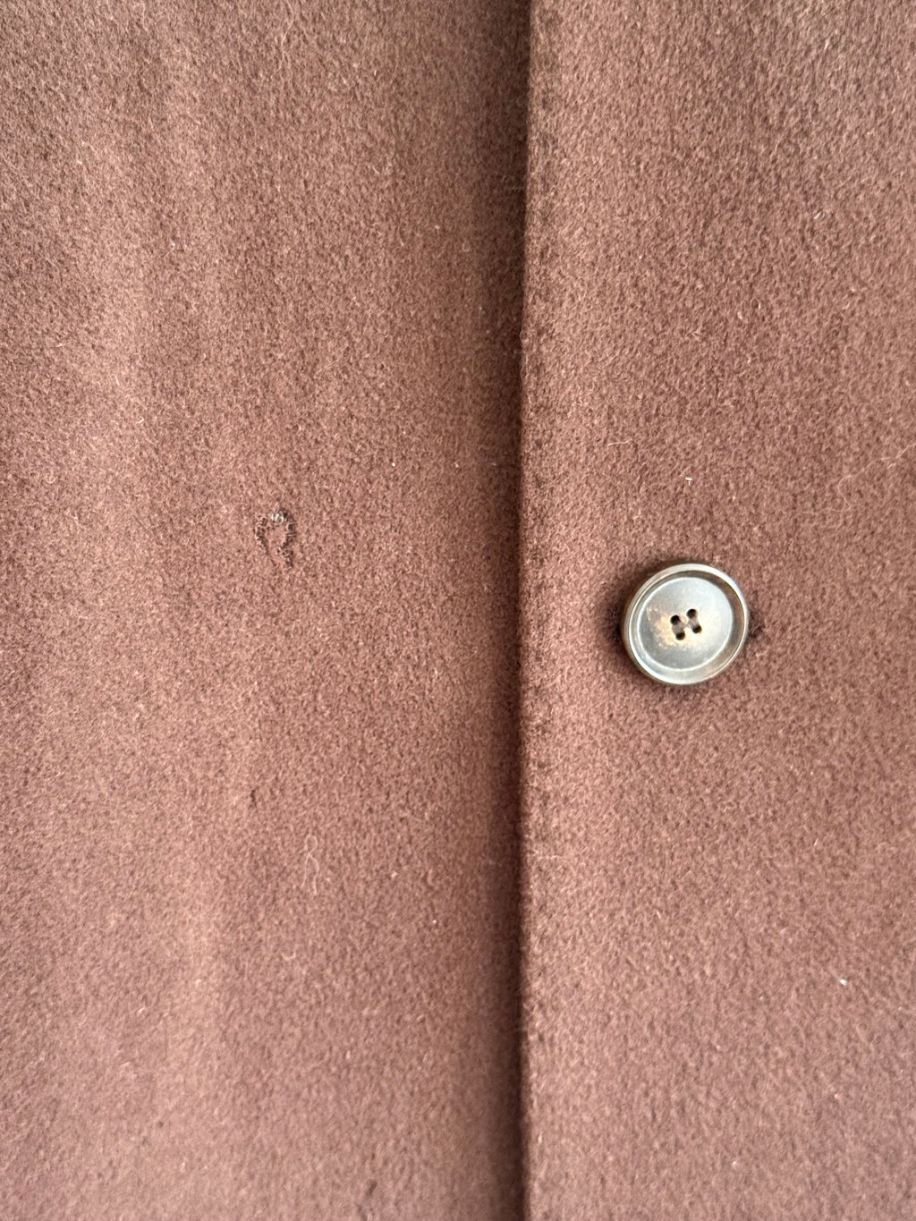 Hugo Boss 1990s 'Stratus' Wool Cashmere Coat - Size M