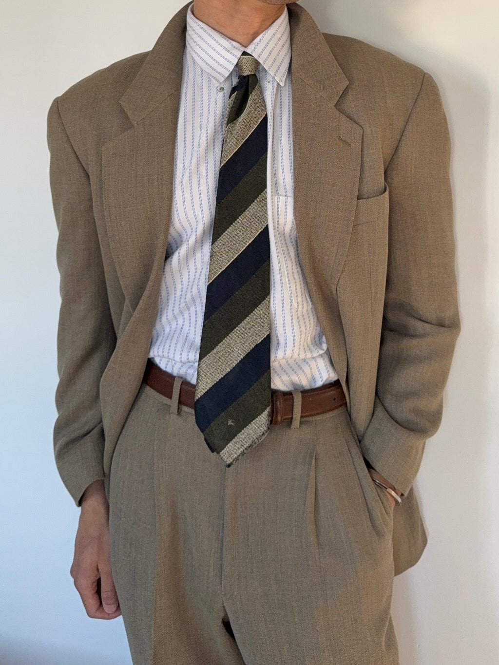 Burberry 1990s Silk Tie