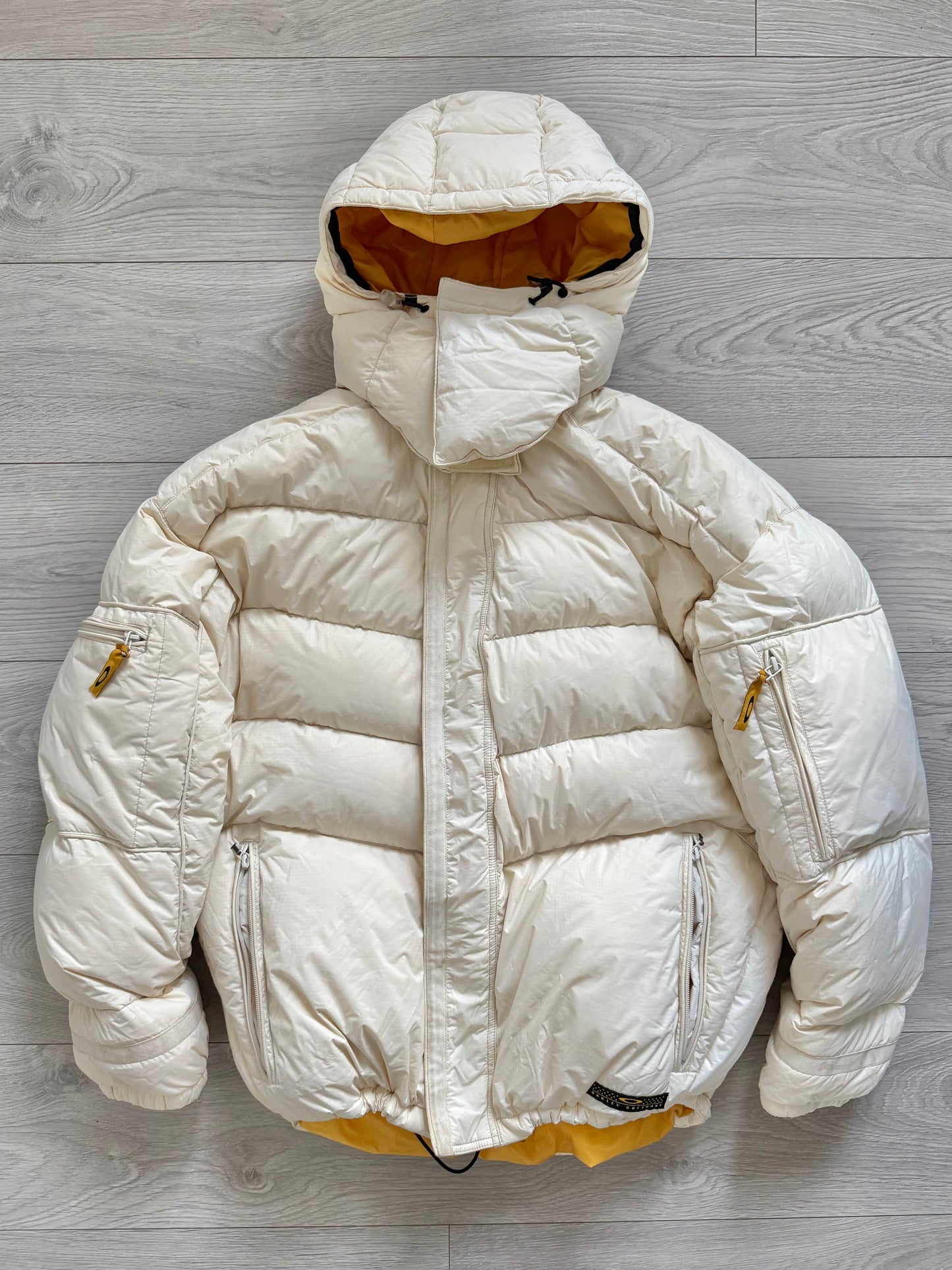 Oakley Software 2006 Technical White Down Puffer Jacket - Size L