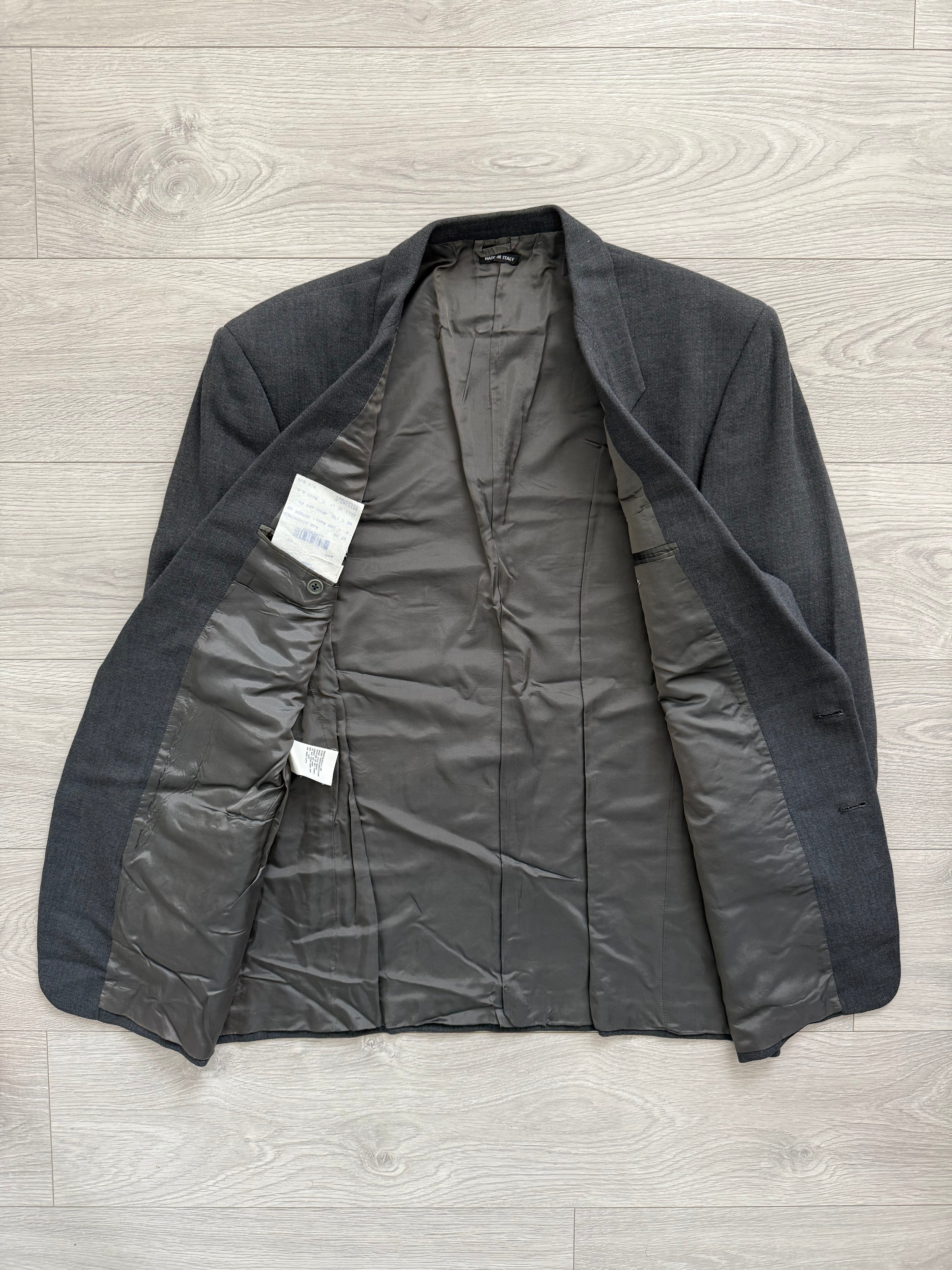 Giorgio Armani 1990s 3-B Pleated Wool Suit - Size L Jacket / 34" Waist