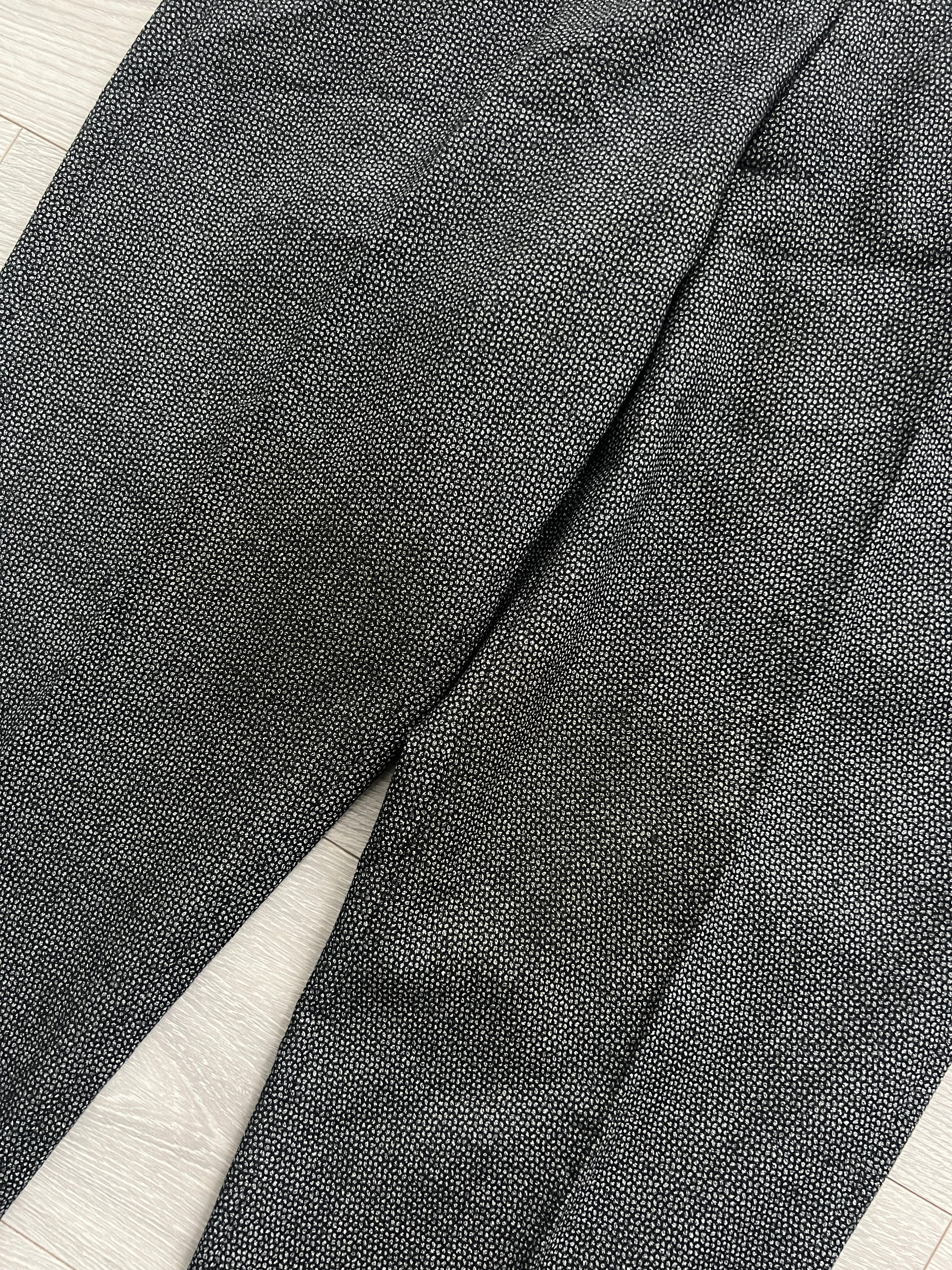 Emporio Armani Textured Wool Grey Suit - Size L Jacket / 34" Waist