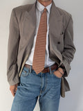 Issey Miyake 1990s Silk Tie