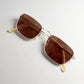 Helmut Lang 1999 Titanium Metal Sunglasses