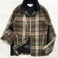 Comme Des Garcons SHIRT 2009 Technical Plaid Wool Jacket - Size M