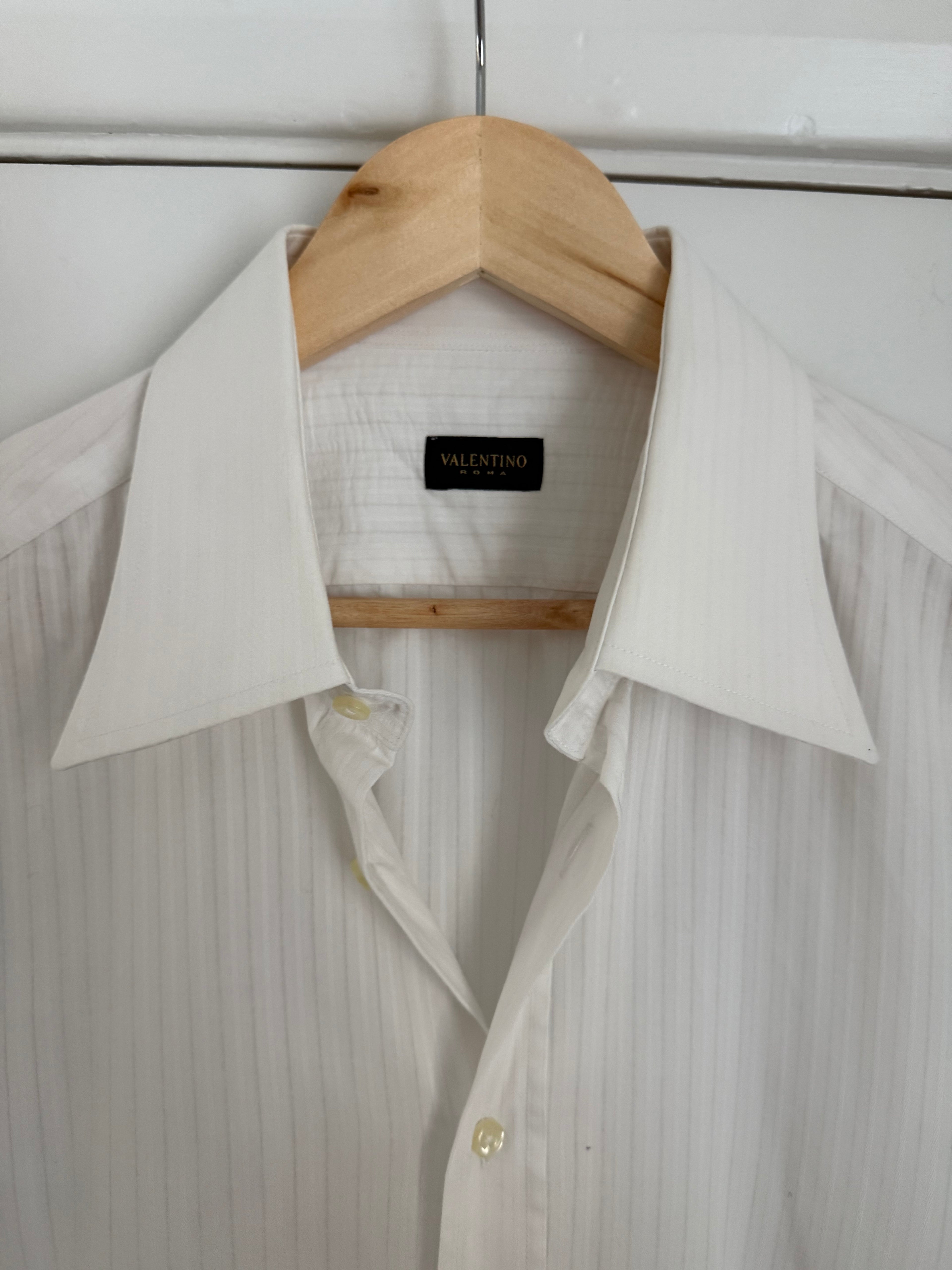 Valentino 1990s Double-Cuff Shirt - Size L