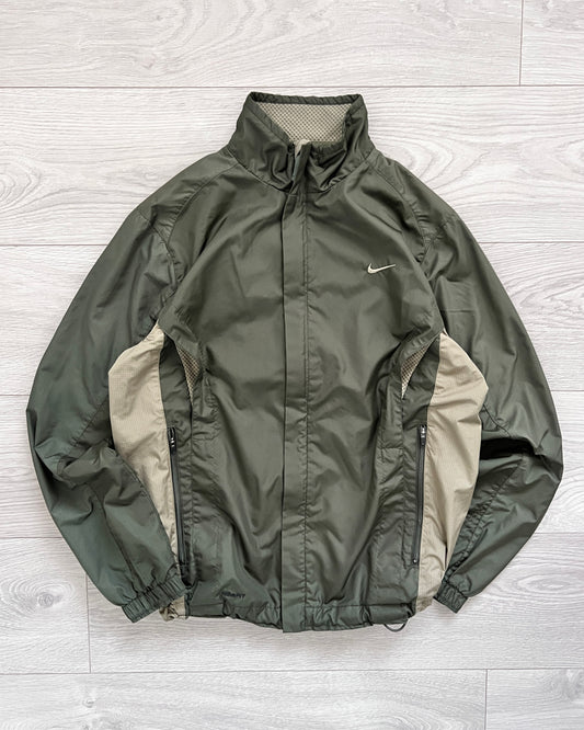 Nike 2000s Storm-Fit Vent Panelled Earth Jacket - Size S