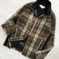 Comme Des Garcons SHIRT 2009 Technical Plaid Wool Jacket - Size M
