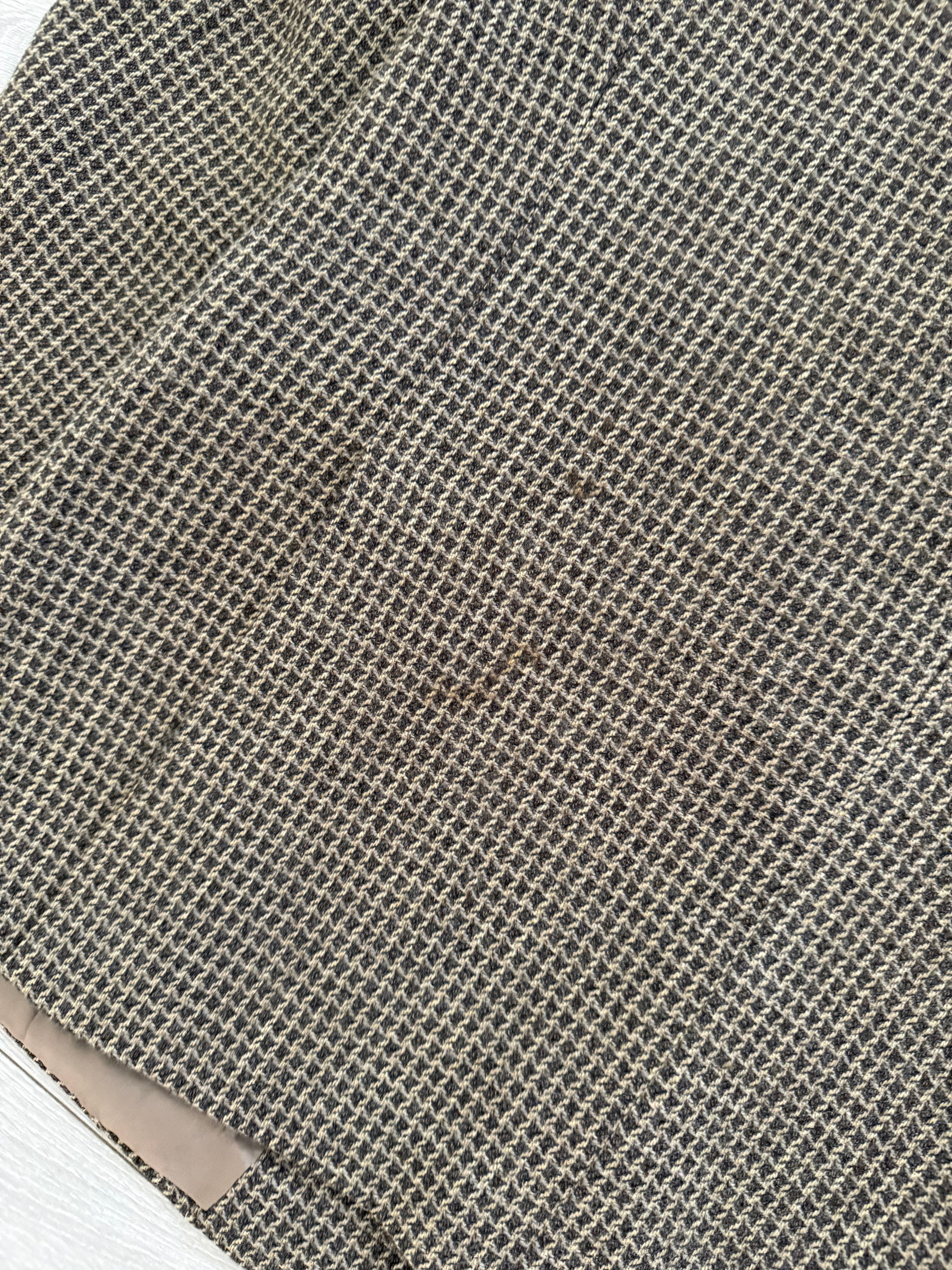 Valentino 1980s Textured 3B Wool Sports Blazer Jacket - Size XXL