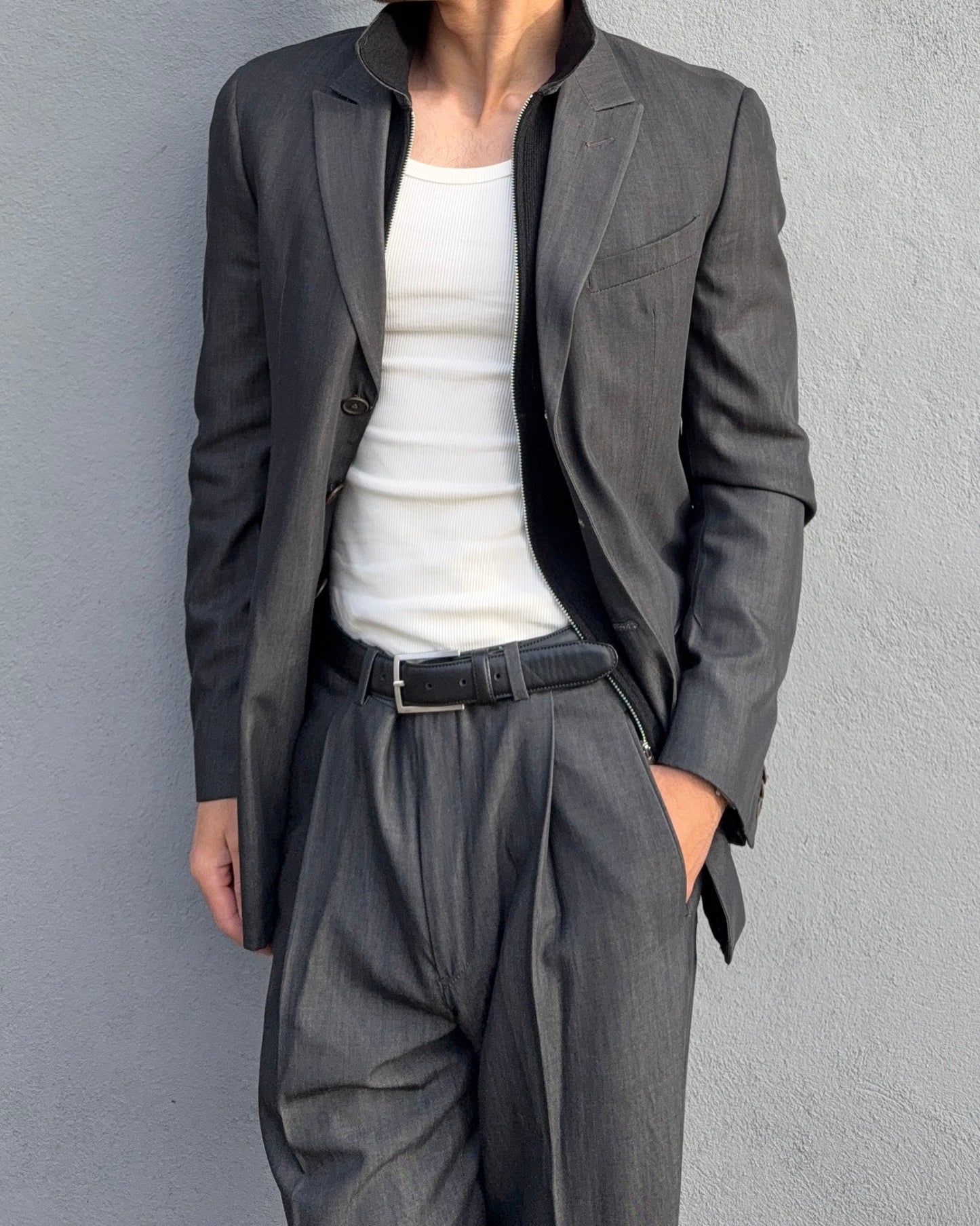 Giorgio Armani 1990s Pleated Suit - Size M Jacket / 32" Waist