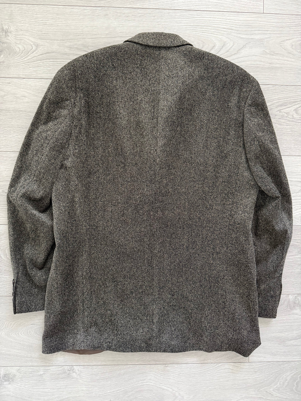 Hugo Boss 1980s 3B Torrelo Vierra Melagne Fabric Sports Jacket Blazer - Size XL