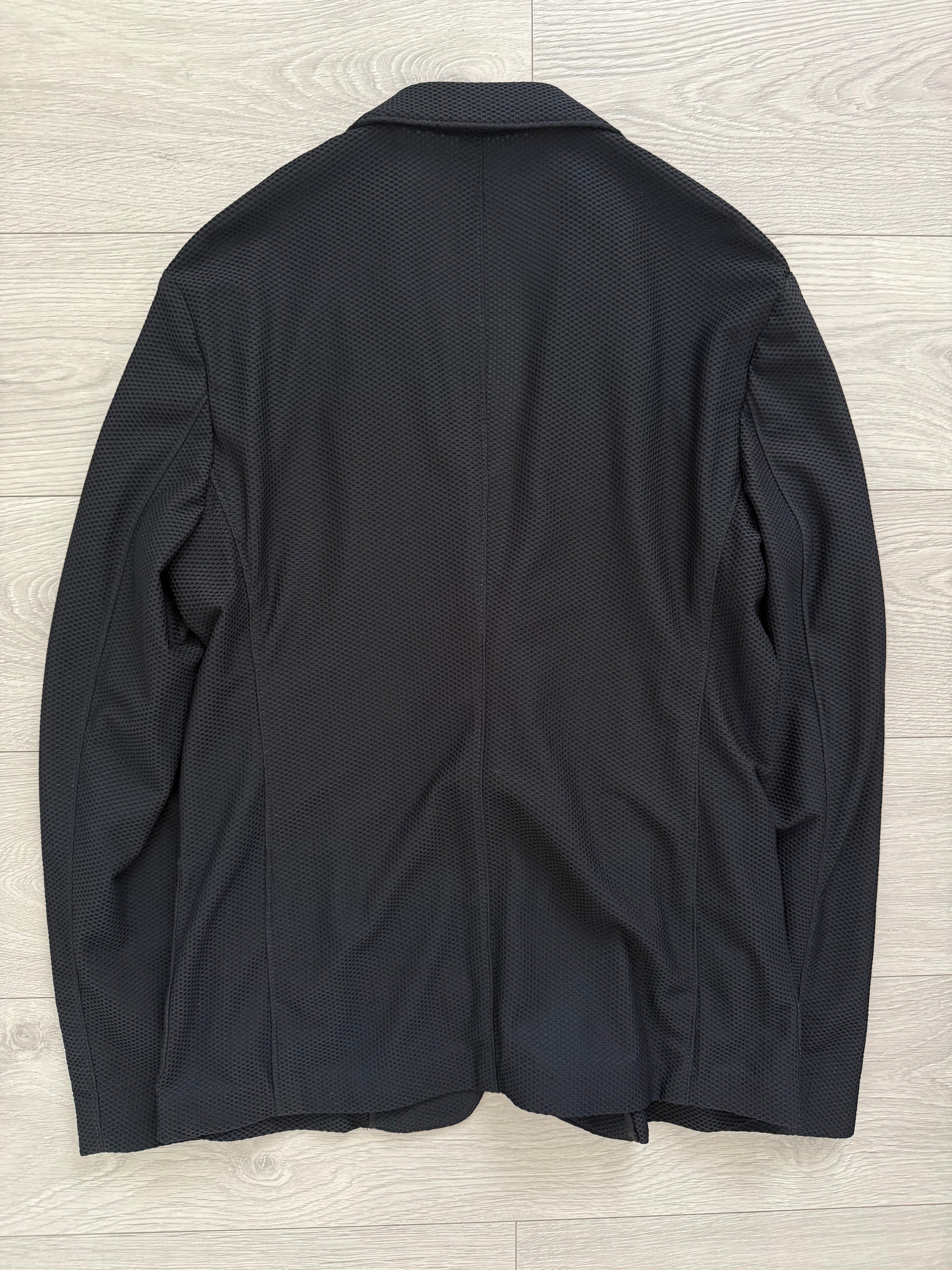 Armani 2000s 2B Mesh Tailored Sports Jacket Blazer - Size L