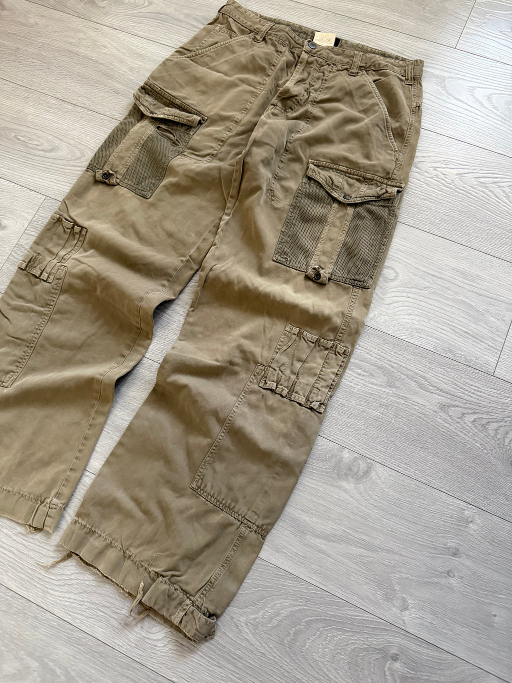 Dolce & Gabbana 00s Vintage Military Cargo Pants - Size 32