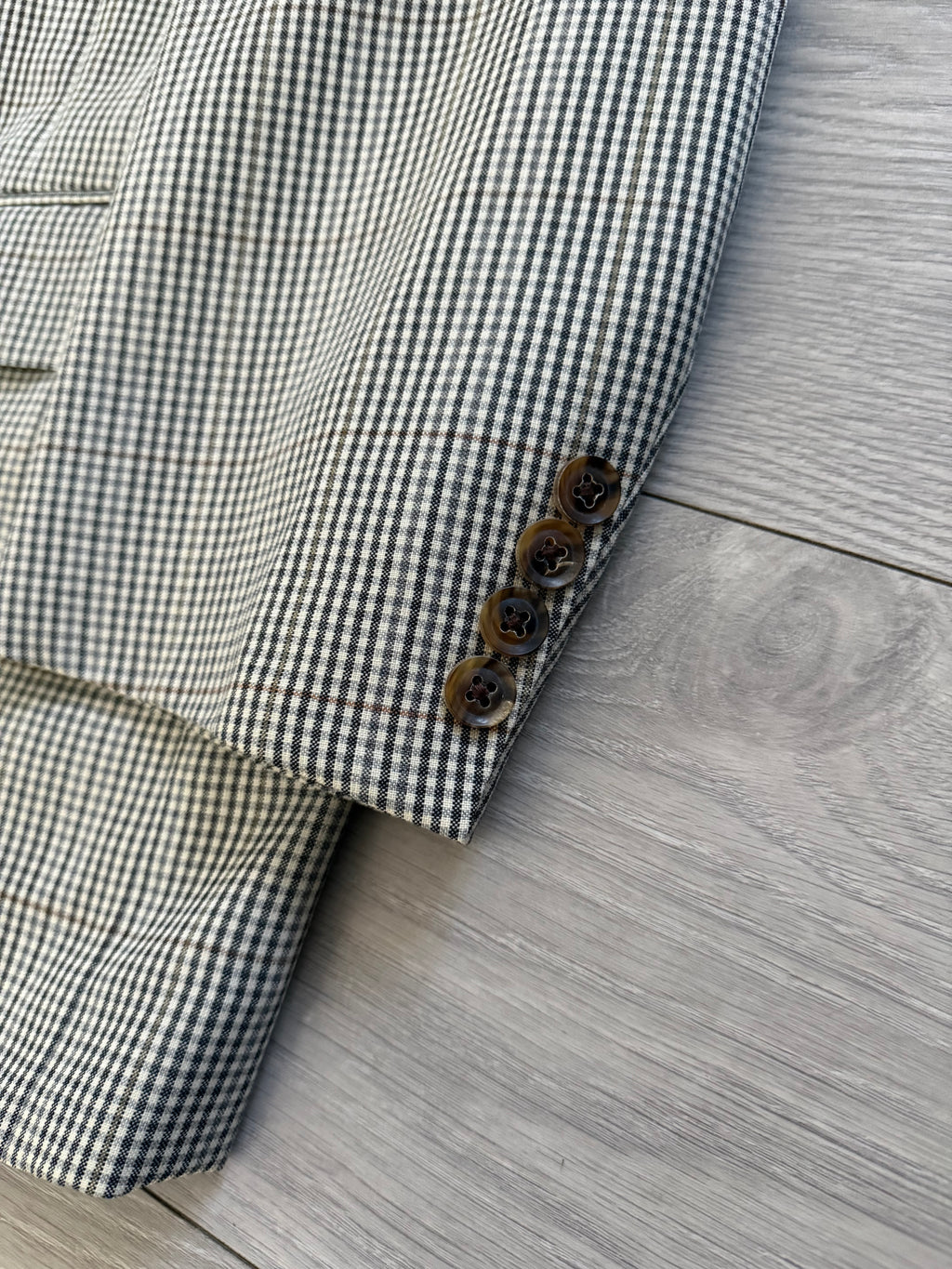 Burberry 1980s 2B Silk Wool Sports Blazer Jacket - Size XXL