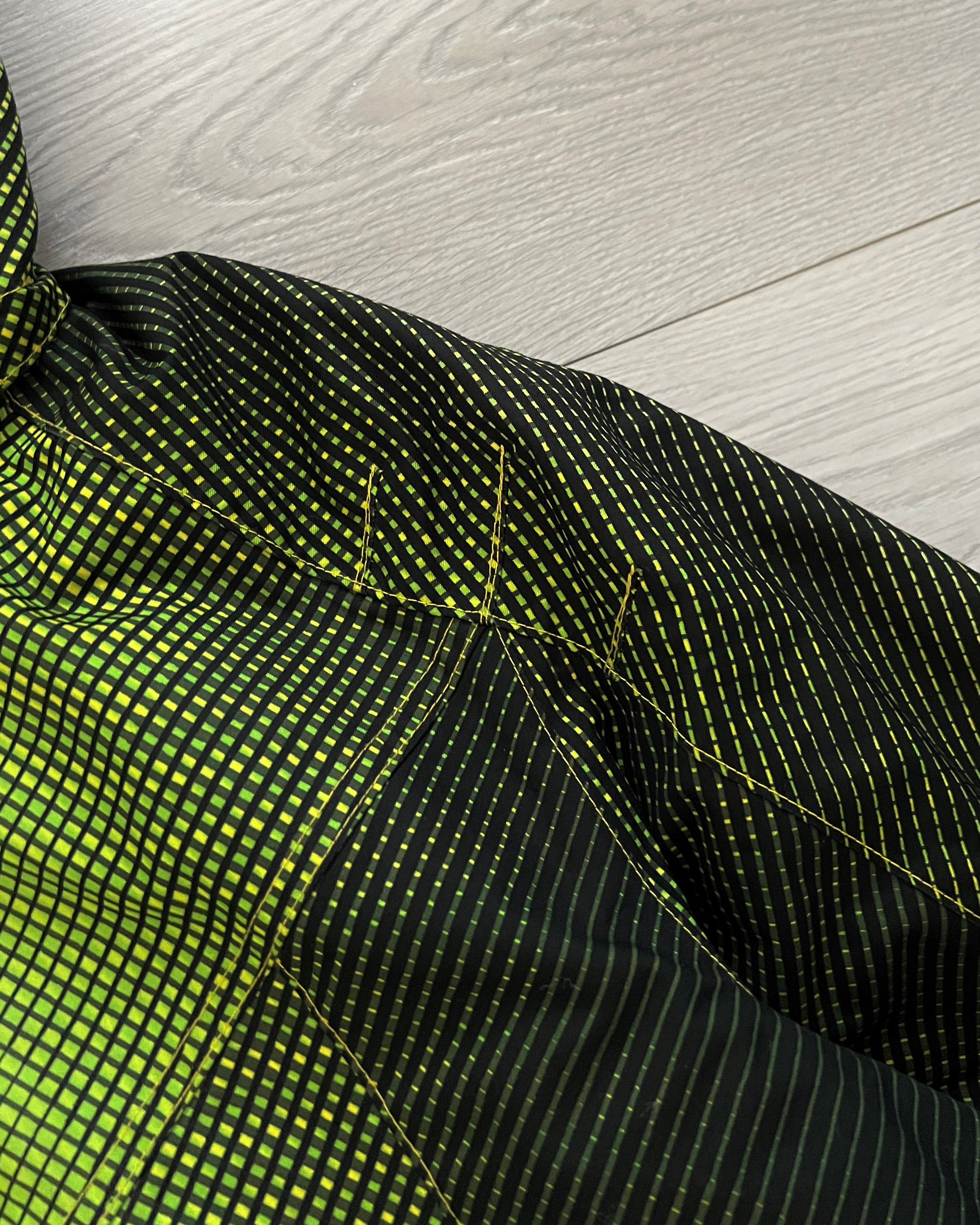 Oakley FW2010 Magnetic Hood 3D Holographic Print Technical Waterproof Jacket - Size M