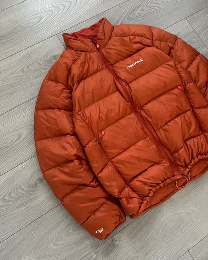 Montbell 00s EX800 Goose Down Nylon Puffer Jacket - Size XL