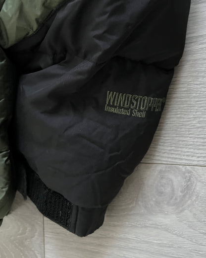 Montbell 00s Windstopper EX700 Down Panelled Puffer Jacket - Size M