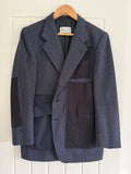 Maison Martin Margiela AW2004 Artisanal Line (0)(10) Reconstructed Patchwork Blazer Jacket - Size M