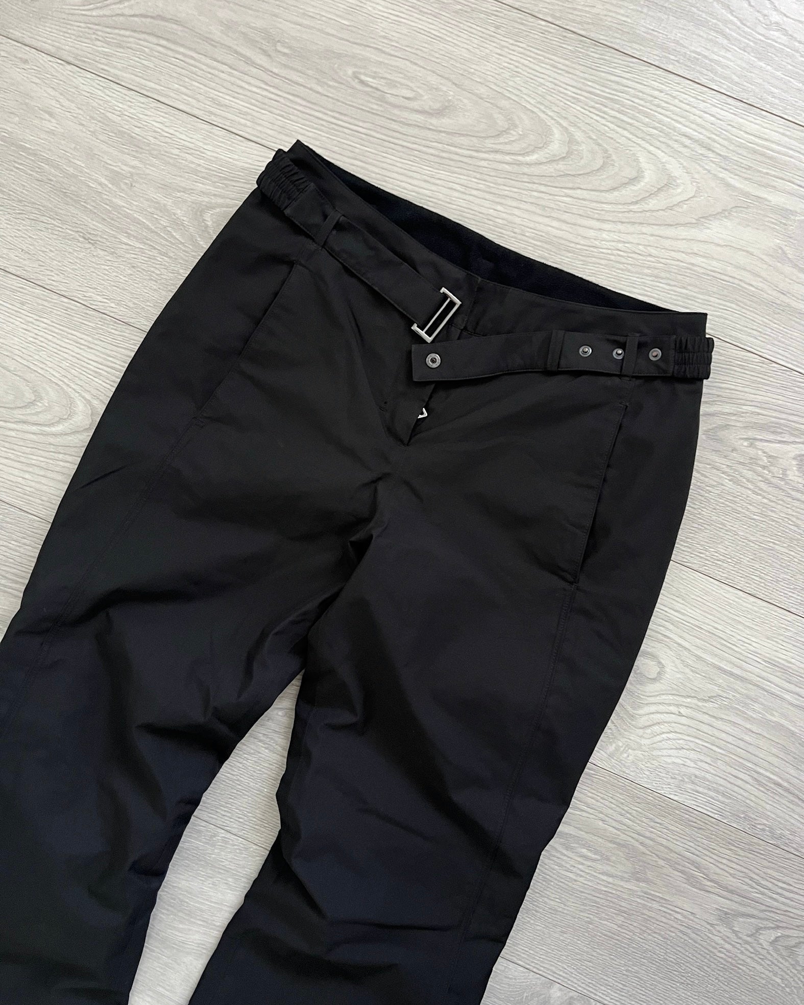 Prada Sport 00s Technical Gore-Tex Belted Insulated Pants - Size 