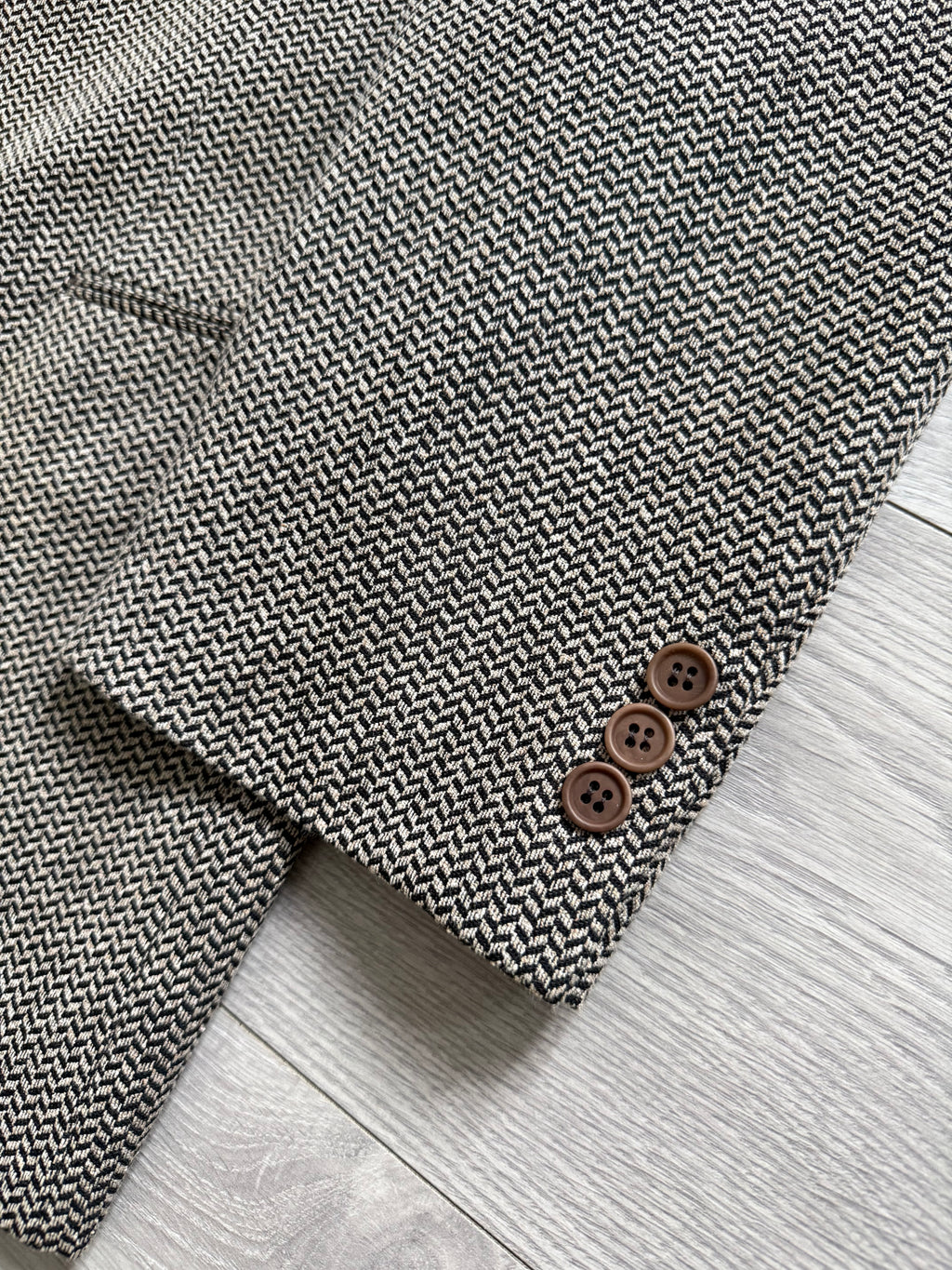 Giorgio Armani Mani 2B Wool Textured Sport Jacket Blazer - Size XXL