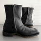 Maison Martin Margiela FW2001 Line 10 Leather Square Toe Boots - Size US11/UK10/EU44