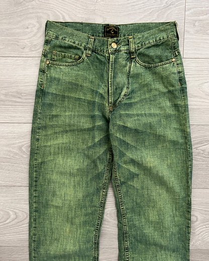 Vivienne Westwood 1999 Acid Wash Denim Produced by GTR Group - Size 29